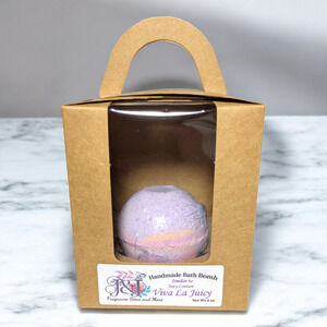 Hand Made Bath Bomb Bath Ball Creating Fizzy Fragrant Fun 4oz Gift Box Bath Tub